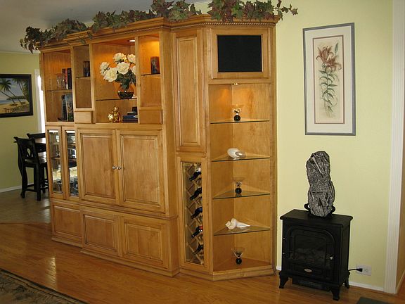 Custom wall unit