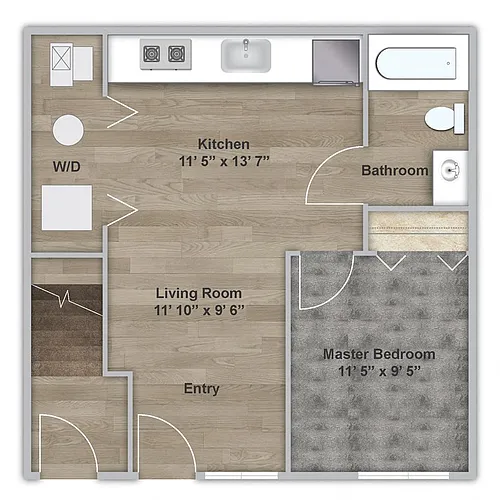 Floor plan Garden Style - First Floor