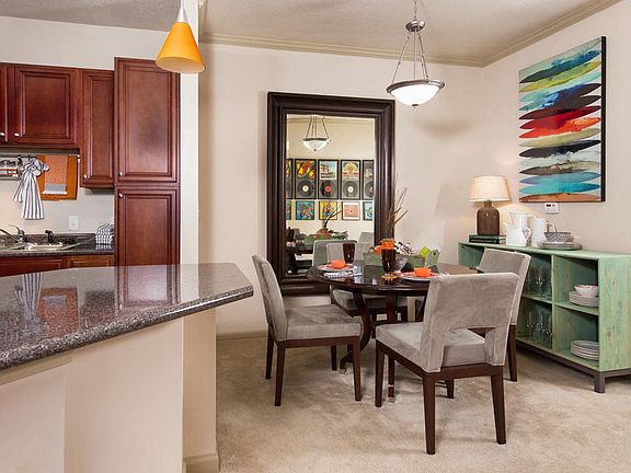 Model Apartment Dining Area