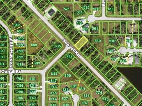 327 SUNSET ROAD LOT 476, ROTONDA WEST, FL 33947