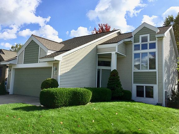 freshly stained trim