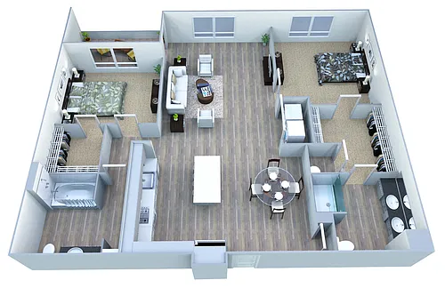 Floor plan B1