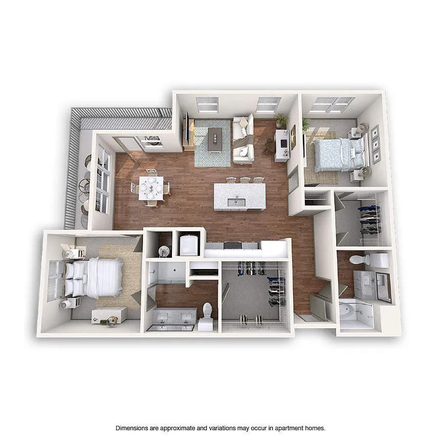 Floor plan The Roxy