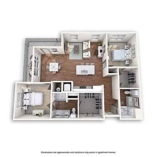 Floor plan The Roxy