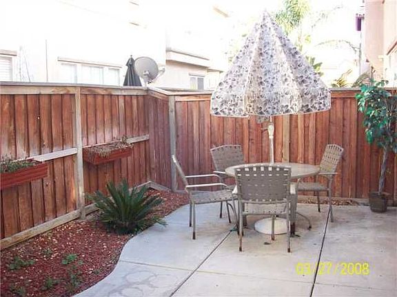 Patio perfect for a BBQ.