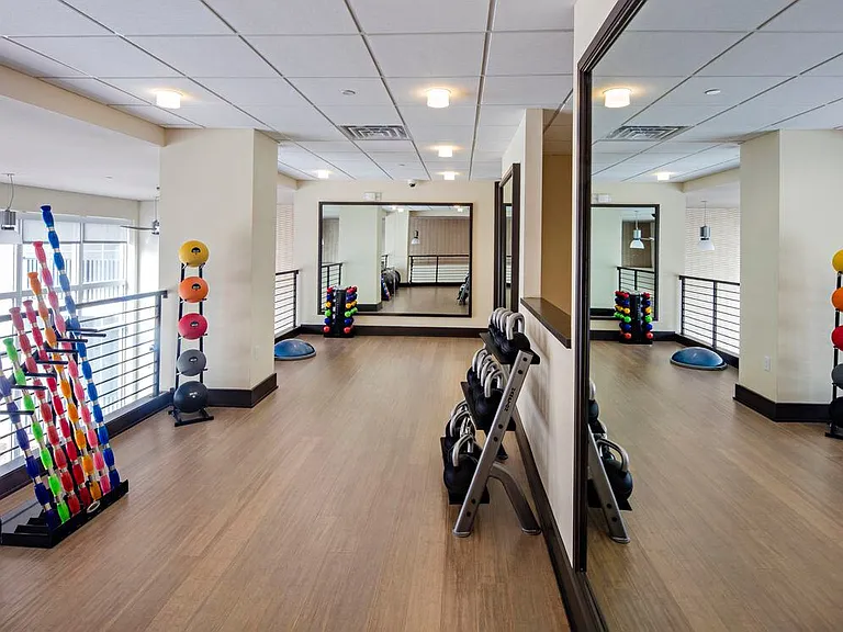 Two-Story Fitness Center