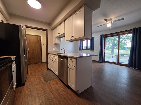 Updated kitchen with appliances.