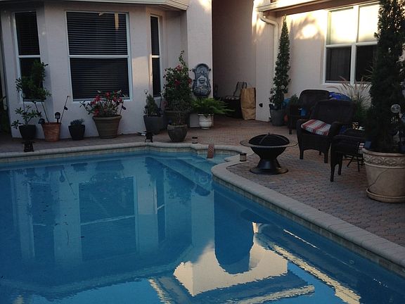 Patio-pool courtyard