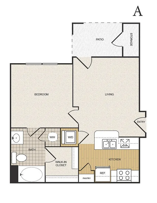 Floor plan A