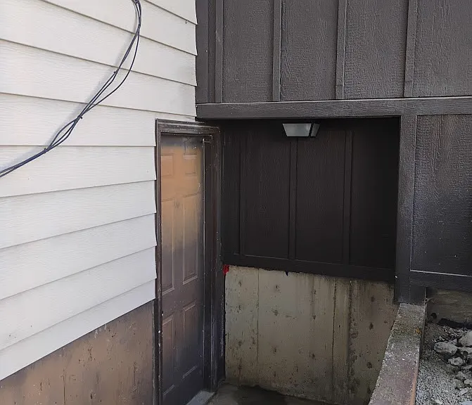 rear entrance