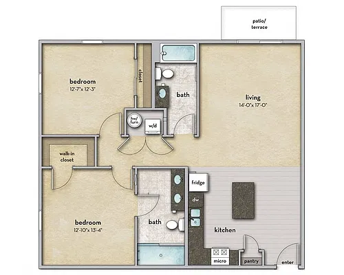 Floor plan Norman