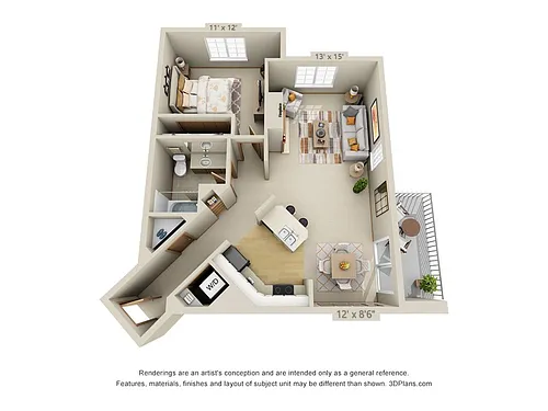 Floor plan Amber