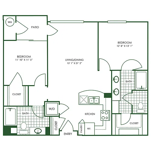 Floor plan B1