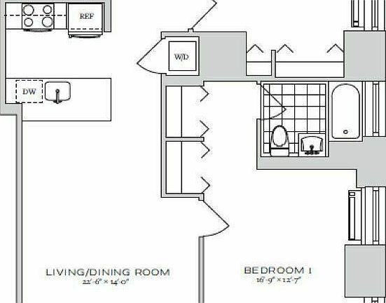 2nd image of 70 Pine St APT 1718