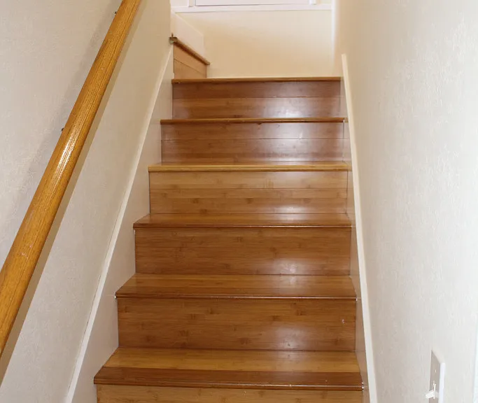 Bamboo stairs