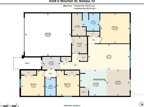 8326 E Mourtan St, Nampa, ID 83687