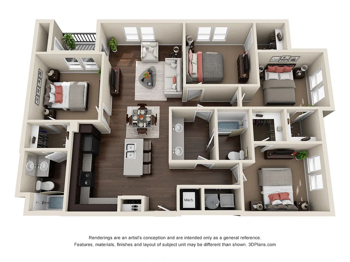 Floor plan D