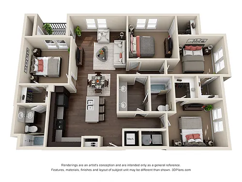 Floor plan D