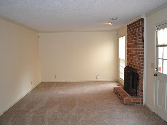 Fireplace in living room