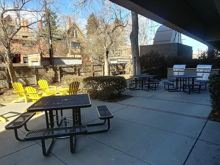 Backyard and grill island
