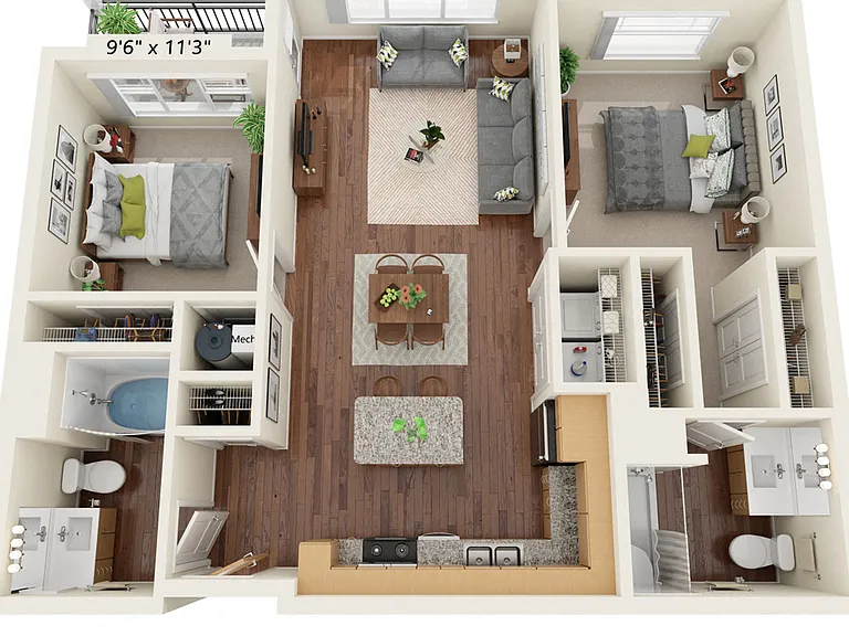 Preserve at Peachtree Shoals 55+ Apartments — Photo 60