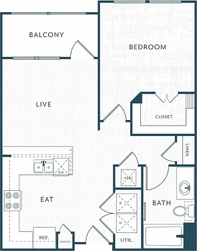 Floor plan A2 Essential Housing