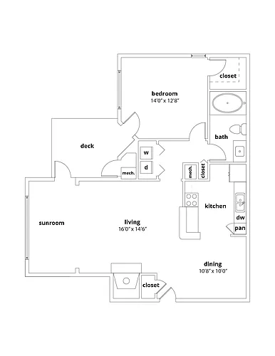 Floor plan A4