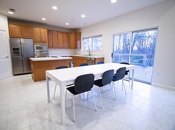 Part of the Kitchen and Dining area