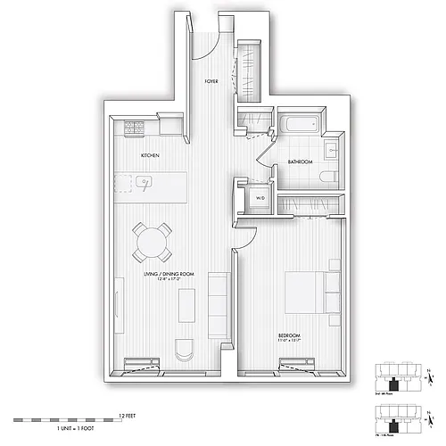 Floor plan 709-1109