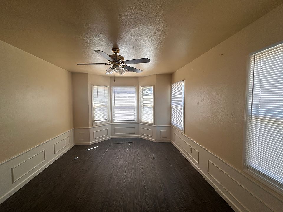 spacious dining room open to kitchen and living space