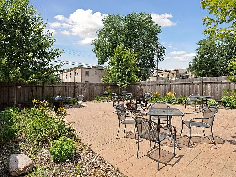 Courtyard in Summer.