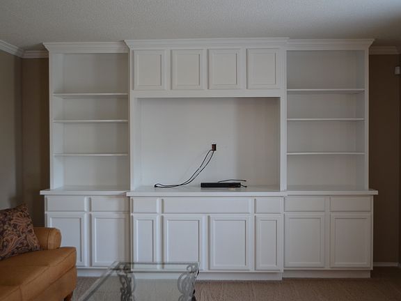 Built-in's in Family Room