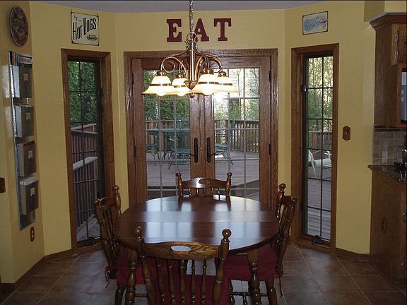 View of Nook in Kitchen