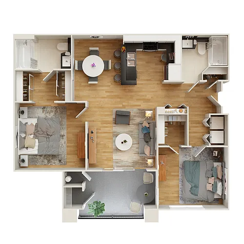 Floor plan B1