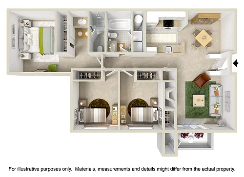 Floor plan Cedar Upgraded
