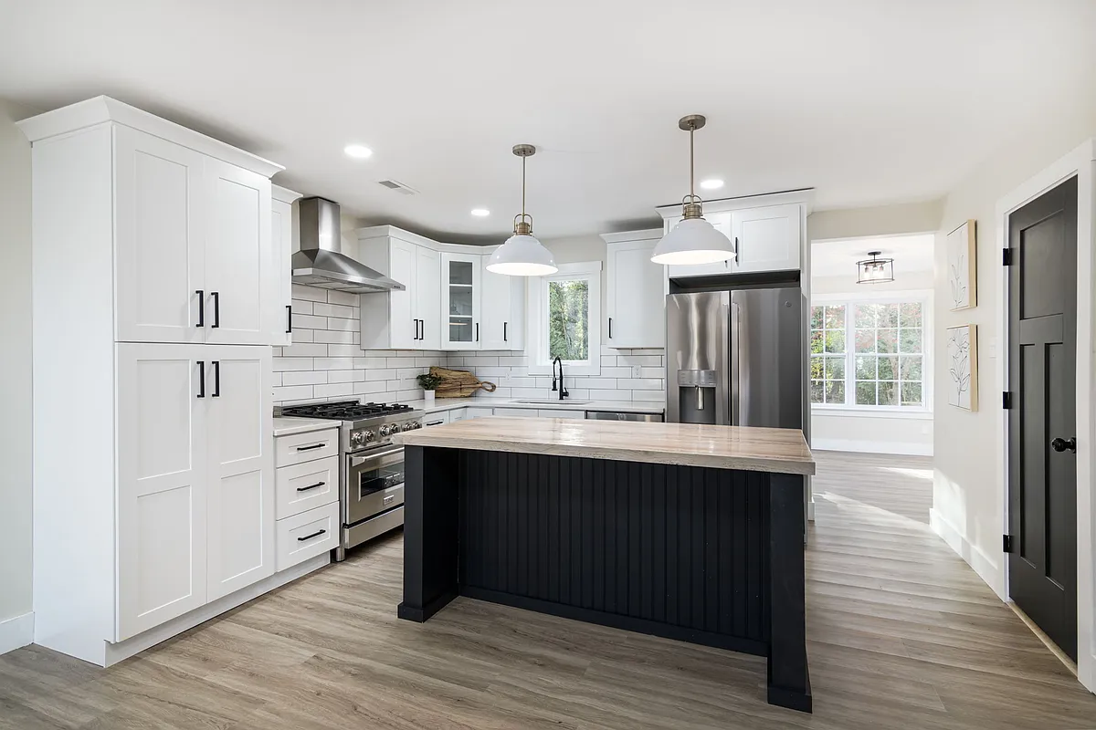 Kitchen with island - 764 McDow Dr