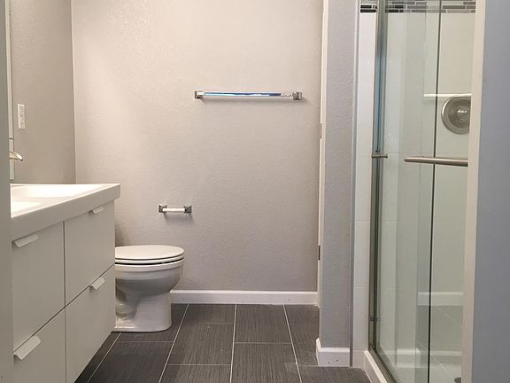 New tile cabinetry and shower.