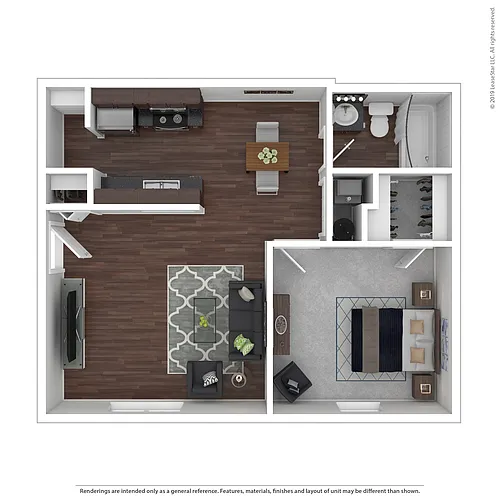 Floor plan Lake Gage