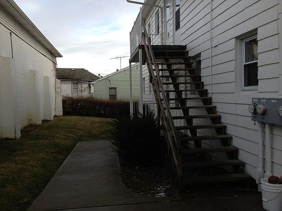 Backyard area