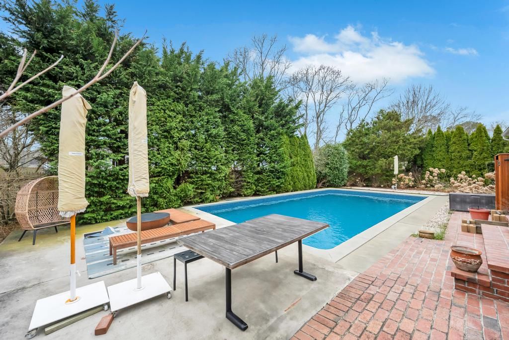  Landscaping offering complete privacy.