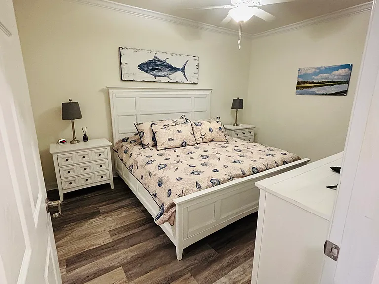 Master Bedroom 
King Bed
