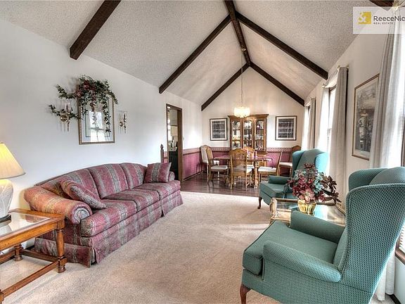 Formal living and dining rooms
