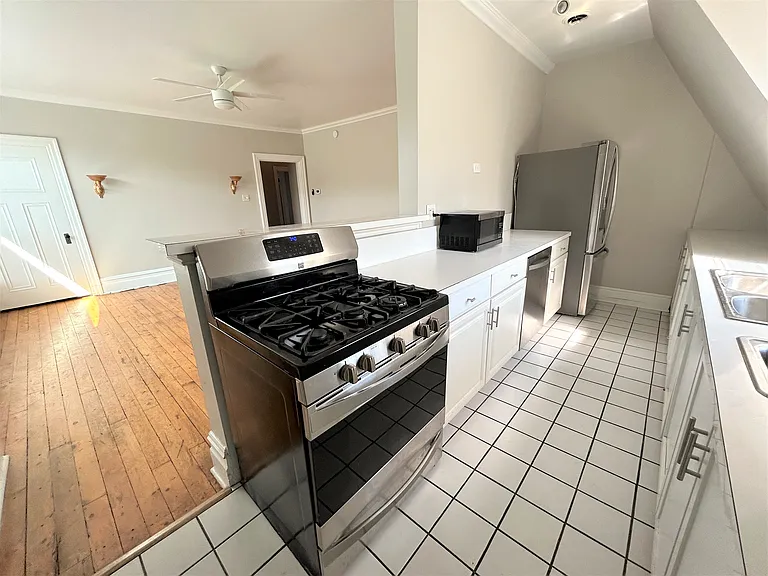 Kitchen fully equip. ample counter & storage space
Stainless Appliances - garbage disposal