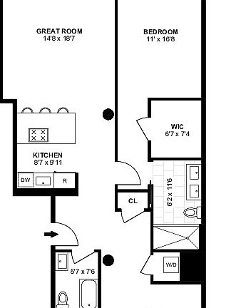 2nd image of 250 West St APT 4J