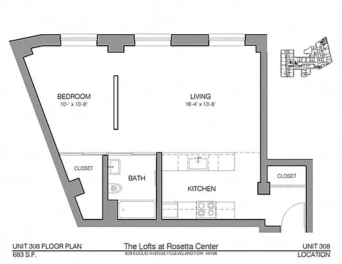 Floor plan L1-683