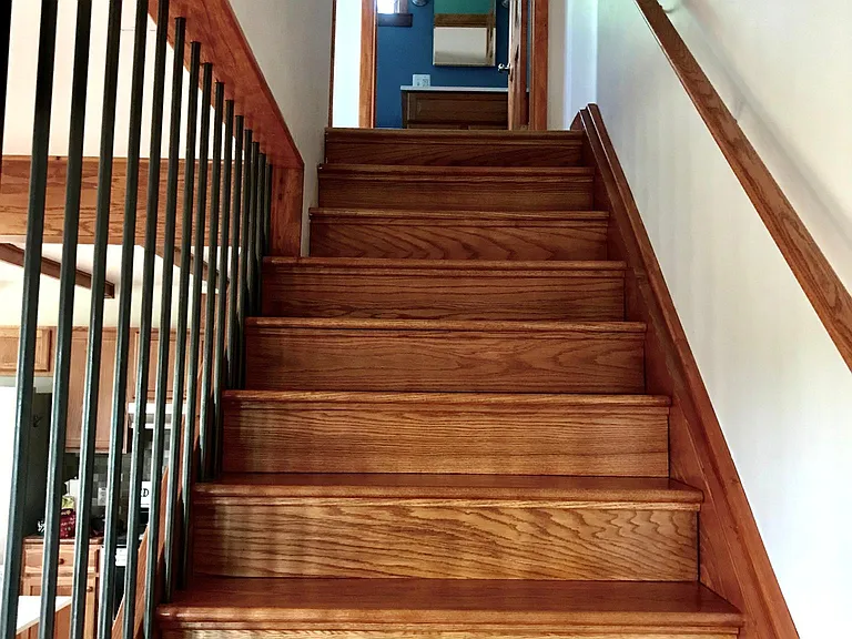 Stairs to second level Bedrooms.