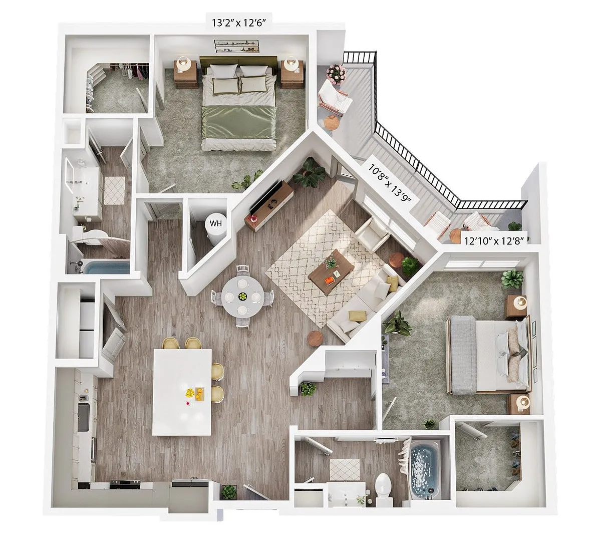 Floor plan B7