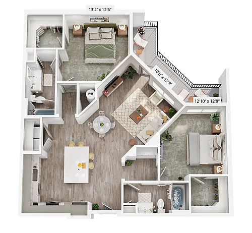 Floor plan B7