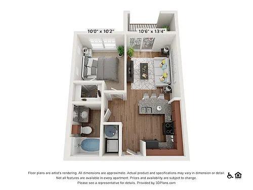 Floor plan The Scarlet