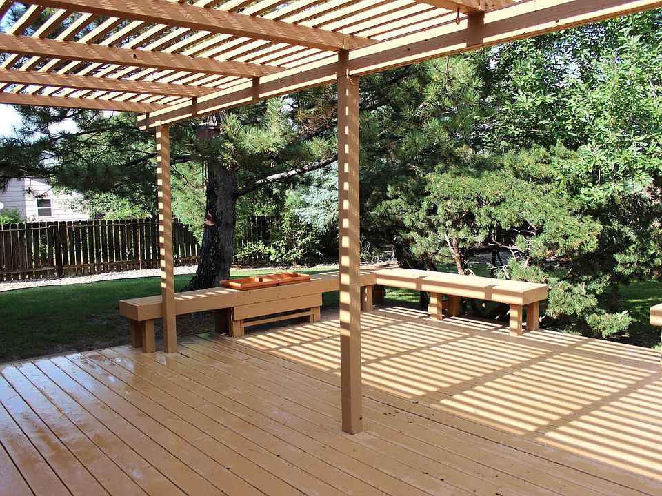Backyard patio